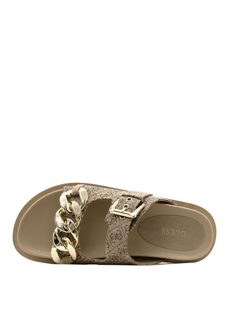 FATEMA2 Sandals Beige / Brown - Women&rsquo;s shoes