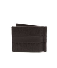 ROCCOBAROCCO JOHN Leather wallet with clip brown - Men&rsquo;s Wallets - 3