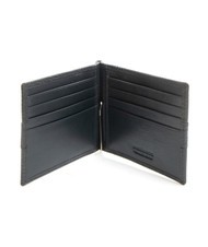 ROCCOBAROCCO JOHN Leather wallet with clip navy - Men’s Wallets - 2