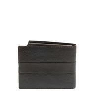 ROCCOBAROCCO JOHN Leather wallet flap and coins brown - Men’s Wallets - 4