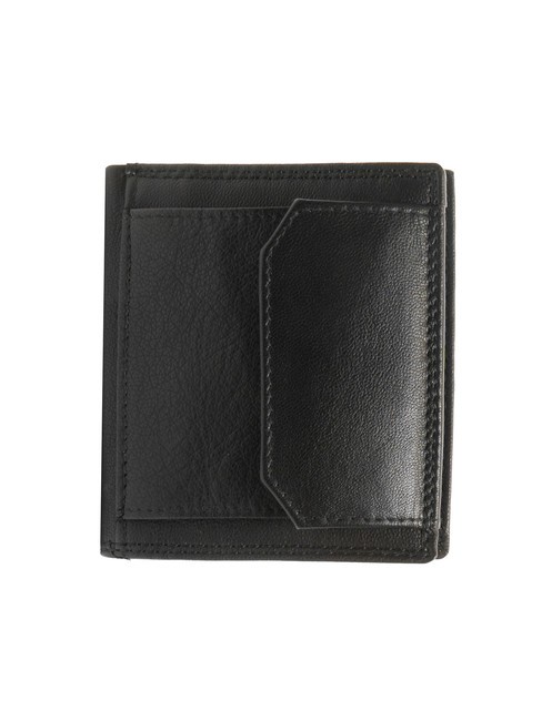 ALEX Vertical wallet with pocket black - Men’s Wallets