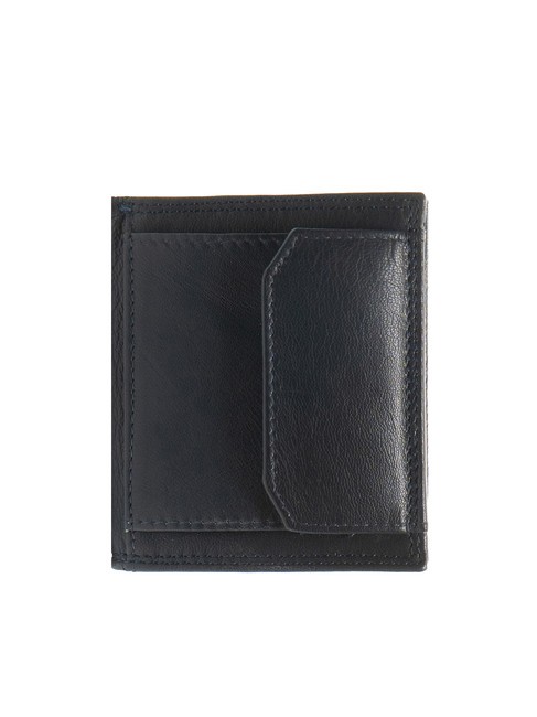 ALEX Vertical wallet with pocket navy - Men&rsquo;s Wallets