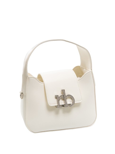 SWAMI  Mini hand bag, with shoulder strap white - Women’s Bags