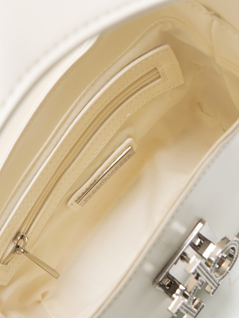 SWAMI  Mini hand bag, with shoulder strap white - Women’s Bags