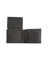 ROCCOBAROCCO STRIPE Leather wallet with flap black - Men’s Wallets - 2