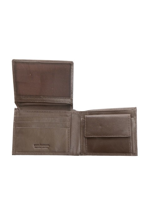 PLAIN Leather wallet 8cc dark brown - Men&rsquo;s Wallets