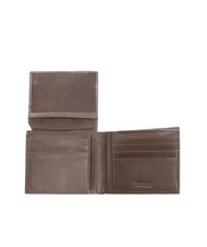 ROCCOBAROCCO PLAIN Leather wallet with flap dark brown - Men&rsquo;s Wallets - 2