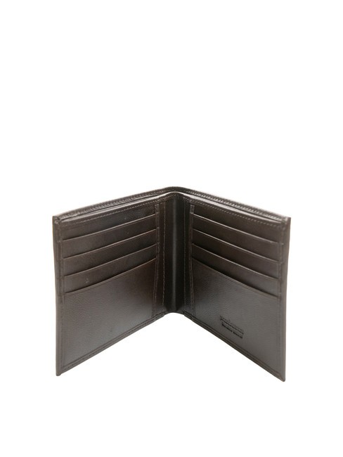 PLAIN Leather wallet 8cc dark brown - Men&rsquo;s Wallets