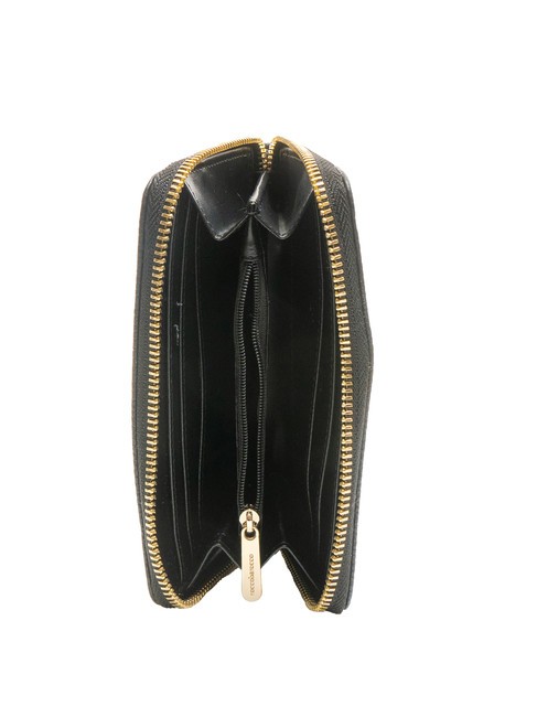 CLAIR Medium zip around wallet black - Women’s Wallets