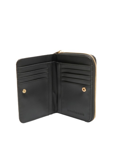 FRIDA Medium jacquard wallet black - Women’s Wallets