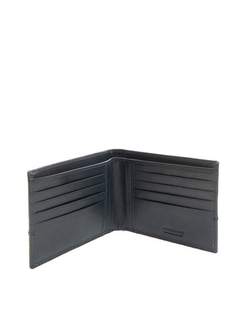 BRYAN Leather wallet 8cc navy - Men’s Wallets