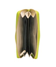 ROCCOBAROCCO GAIA Large zip around wallet green - Women’s Wallets - 2