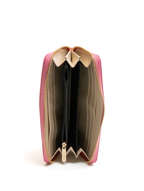 GAIA Large zip around wallet fuchsia - Women&rsquo;s Wallets