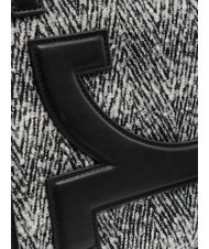 ROCCOBAROCCO ICONIC WOOL Tote bag with shoulder strap black/white - Women&rsquo;s Bags - 3