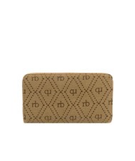 ROCCOBAROCCO FRIDA Large jacquard wallet sky blue - Women’s Wallets - 3