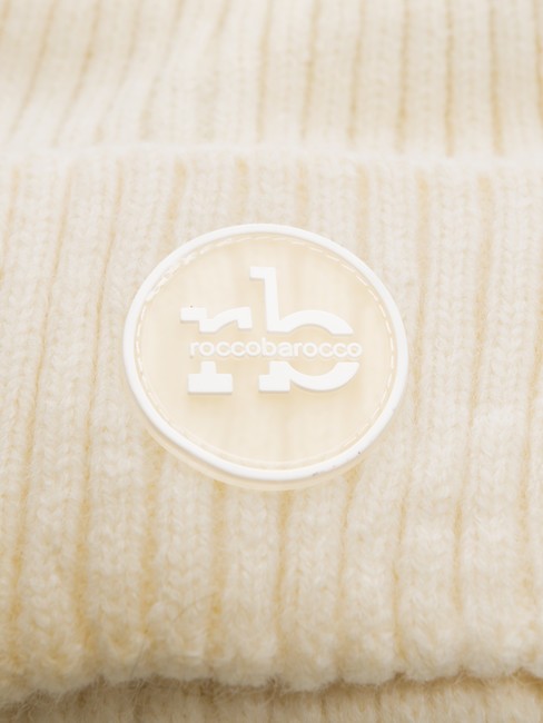 PON PON Cuffed hat White - Hats