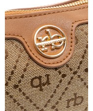 ROCCOBAROCCO FRIDA Jacquard fabric underarm bag natural - Women’s Bags - 3