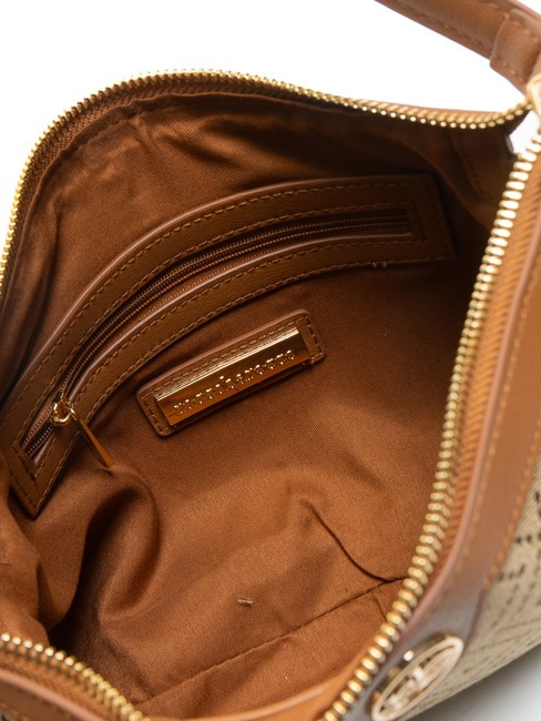 FRIDA Jacquard fabric underarm bag natural - Women’s Bags