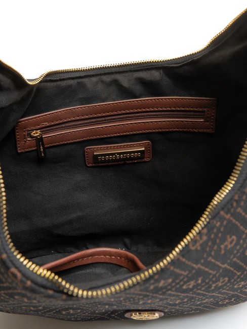 FRIDA Jacquard Hobo Bag chocolate - Women’s Bags