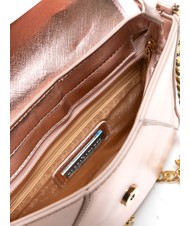 ROCCOBAROCCO JODIE Clutch bag with chain shoulder strap pink - Women’s Bags - 5