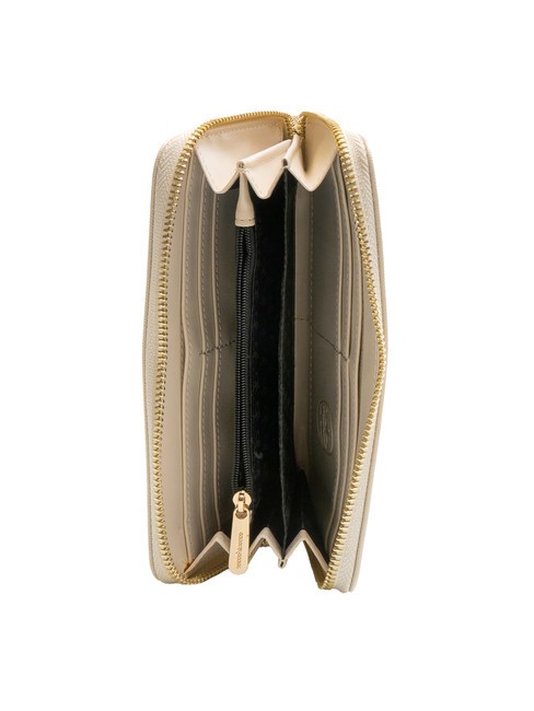 LUCE Large zip around wallet off white - Women&rsquo;s Wallets