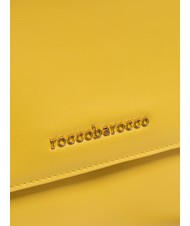 ROCCOBAROCCO CORNIOLA Briefcase bag with shoulder strap yellow - Women’s Bags - 4