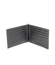 ROCCOBAROCCO ROUND Leather wallet with clip blue - Men’s Wallets - 2