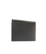 ROCCOBAROCCO ROUND Leather wallet with flap dark brown - Men’s Wallets - 4