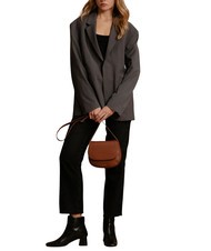 COCCINELLE CHERRY Round leather shoulder bag BRULE - Women’s Bags - 4