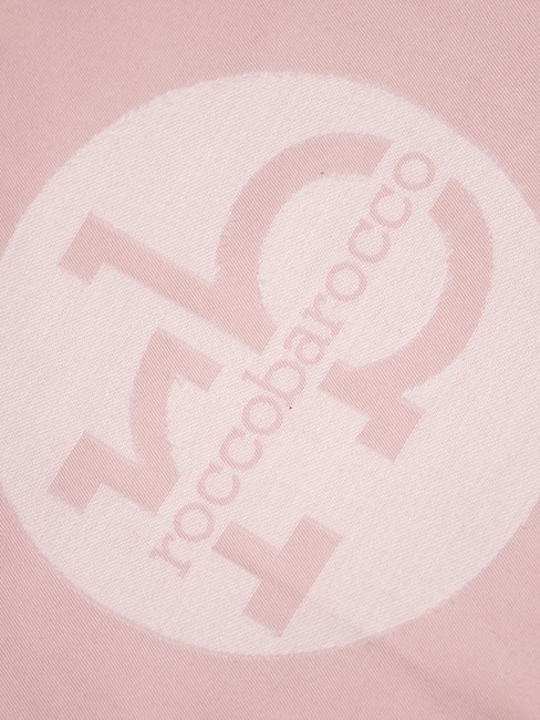 RB Scarf with all-over logo pink - Scarves