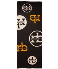 ROCCOBAROCCO RB Scarf with all-over logo - Scarves