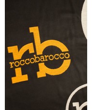 ROCCOBAROCCO RB Scarf with all-over logo black - Scarves - 3