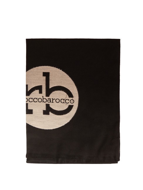 RB Scarf with all-over logo black - Scarves