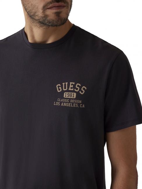 BSC CLASSIC Cotton T-Shirt jet black multi - T-shirt