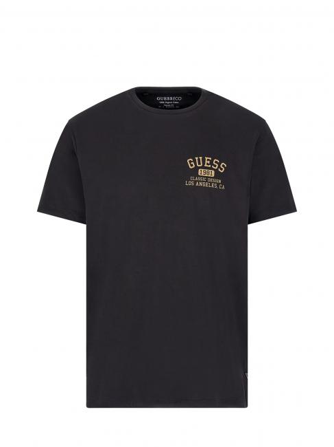BSC CLASSIC Cotton T-Shirt jet black multi - T-shirt