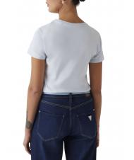 GUESS SS SCRIPT LACE LOGO EASY  Cotton T-Shirt - T-shirt