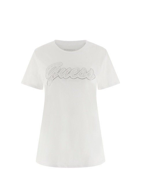 SS SCRIPT LACE LOGO EASY  Cotton T-Shirt purwhite - T-shirt
