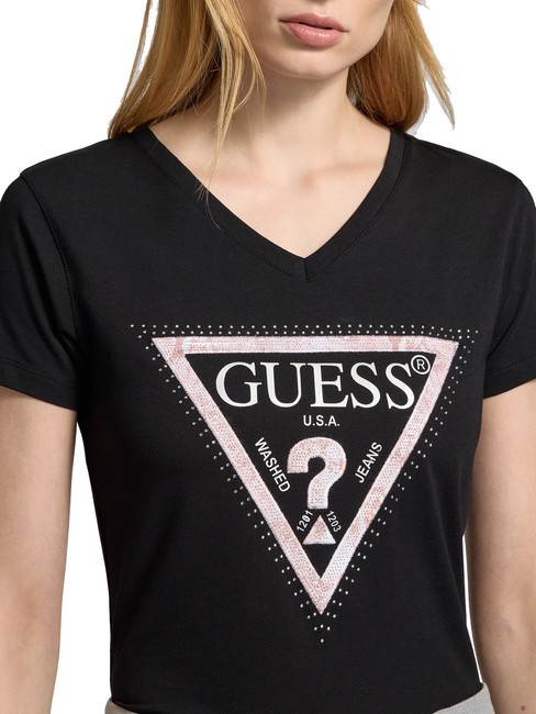 SS VN PYTHON TRIANGLE Short-sleeved T-shirt jetbla - T-shirt