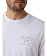 GUESS BSC CLASSIC Cotton T-Shirt purwhite - T-shirt - 3