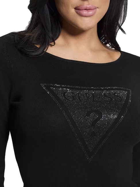 LS TRIANGLE  Logo T-shirt jetbla - Women's Sweaters