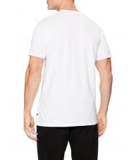 GUESS SS BSC VELVET LOGO  Cotton T-Shirt purwhite - T-shirt - 2