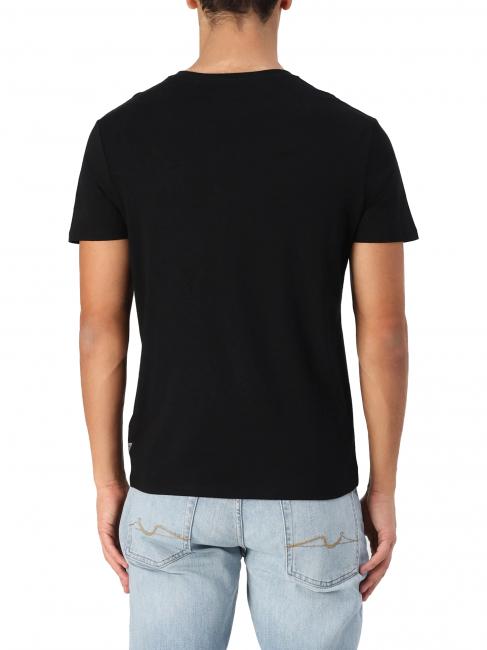 SS BSC CHAIN TRILOGO Cotton T-Shirt jetbla - T-shirt