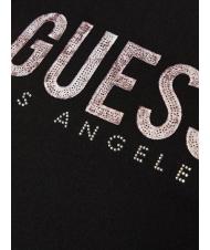 GUESS SS CN PYTHON Cotton T-Shirt jetbla - T-shirt - 4