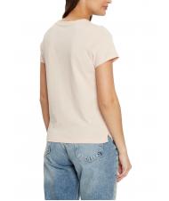 GUESS SS CN PYTHON Cotton T-Shirt mellow pink - T-shirt - 2