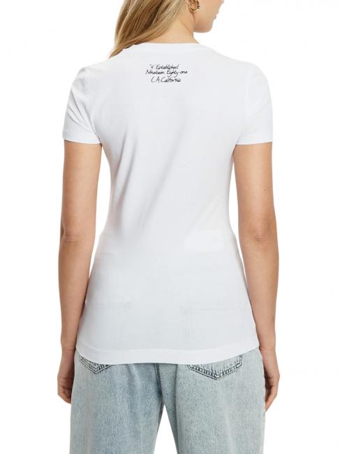 SS CN TRIANGLE FLOWER Cotton T-Shirt purwhite - T-shirt