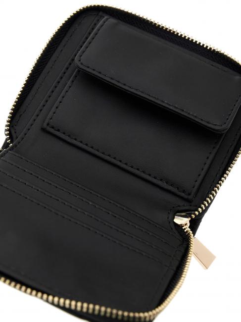 ECO RIANEE Small quilted wallet BLACK - Women’s Wallets