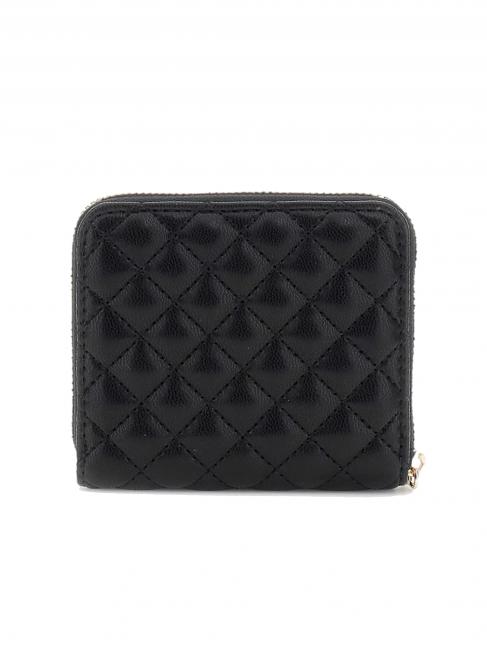 ECO RIANEE Small quilted wallet BLACK - Women’s Wallets