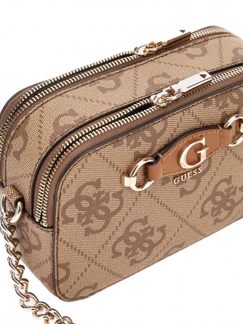 IZZY Camera case two zip bag MILK LOGO - Women’s Bags