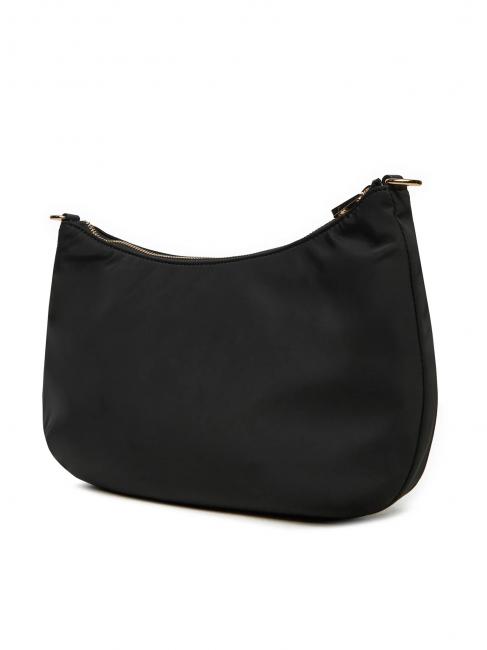 ECO GEMMA Nylon shoulder bag BLACK - Women’s Bags