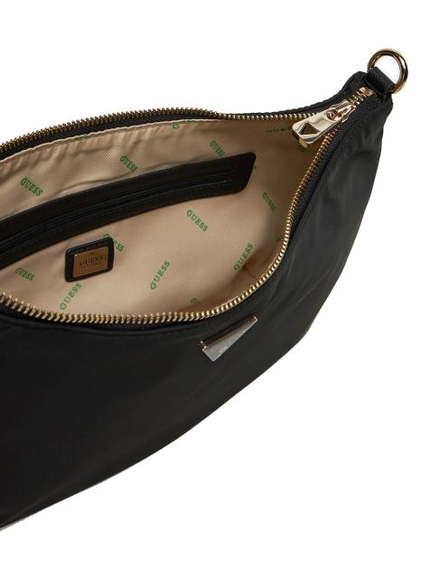 ECO GEMMA Nylon shoulder bag BLACK - Women’s Bags